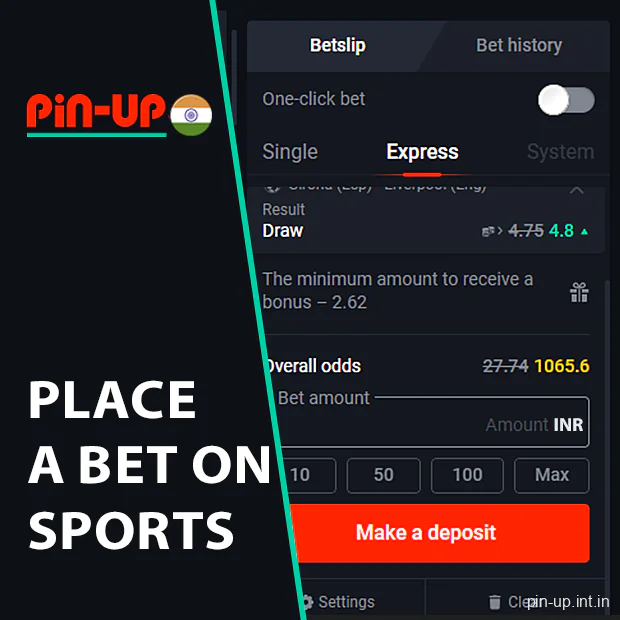 Simplified sports betting through Pin Up