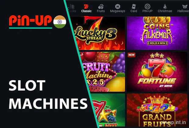 Slot Machines in Pin-Up Casino