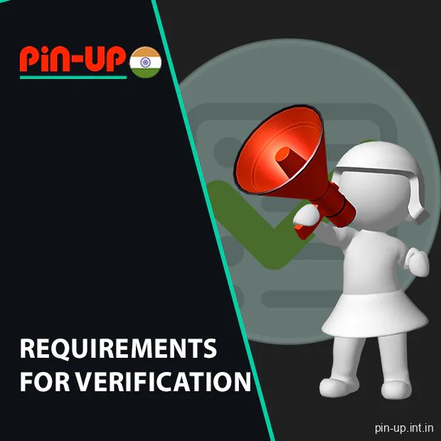 Necessary documents for Pin Up verification