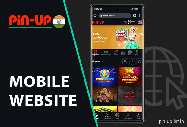 Experience seamless gaming on Pin Up’s mobile site