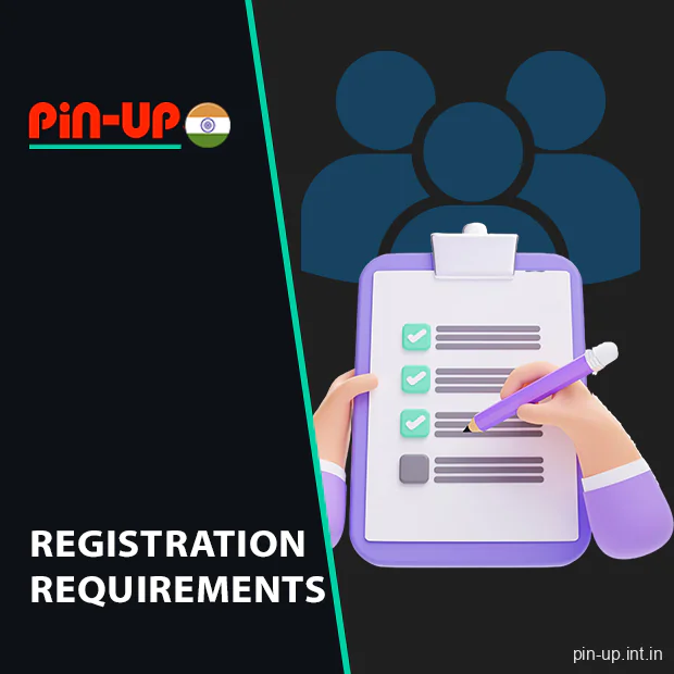 Necessary criteria for Pin Up account creation