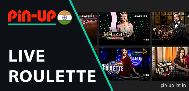 Pin Up Live Roulette for Indian Players