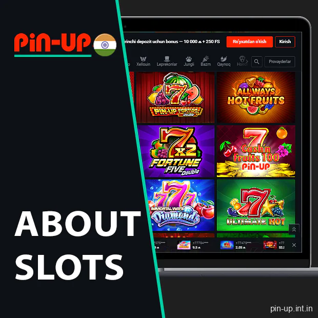 Play the most popular slots on Pin Up