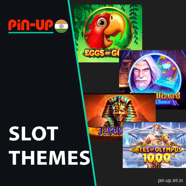 Discover unique slot themes on Pin Up