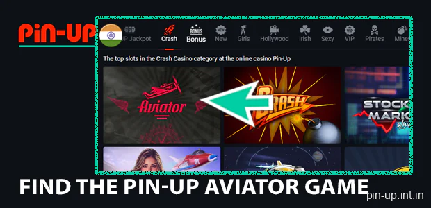 Find the Pin-Up Aviator game